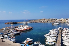 Il porto di Lampedusa