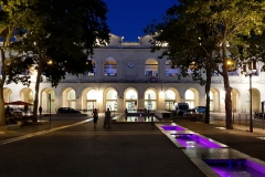 LA STAZIONE DI NIMES BY NIGHT