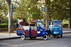 Ape taxi.....con l'Ape Calessino della Piaggio