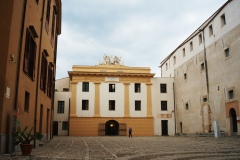 27_Palazzo Chiaramonte (Steri), si trova in Piazza Marina a Palermo. fu sede palermitana dell'Inquisizione siciliana e dagli anni '50