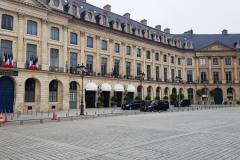 Place Vendome - una delle piazze più lussuose di Parigi