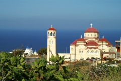 La chiesa di Agios Charalambos..